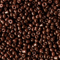 Glasperlen rocailles 11/0 (2mm) Coffee brown